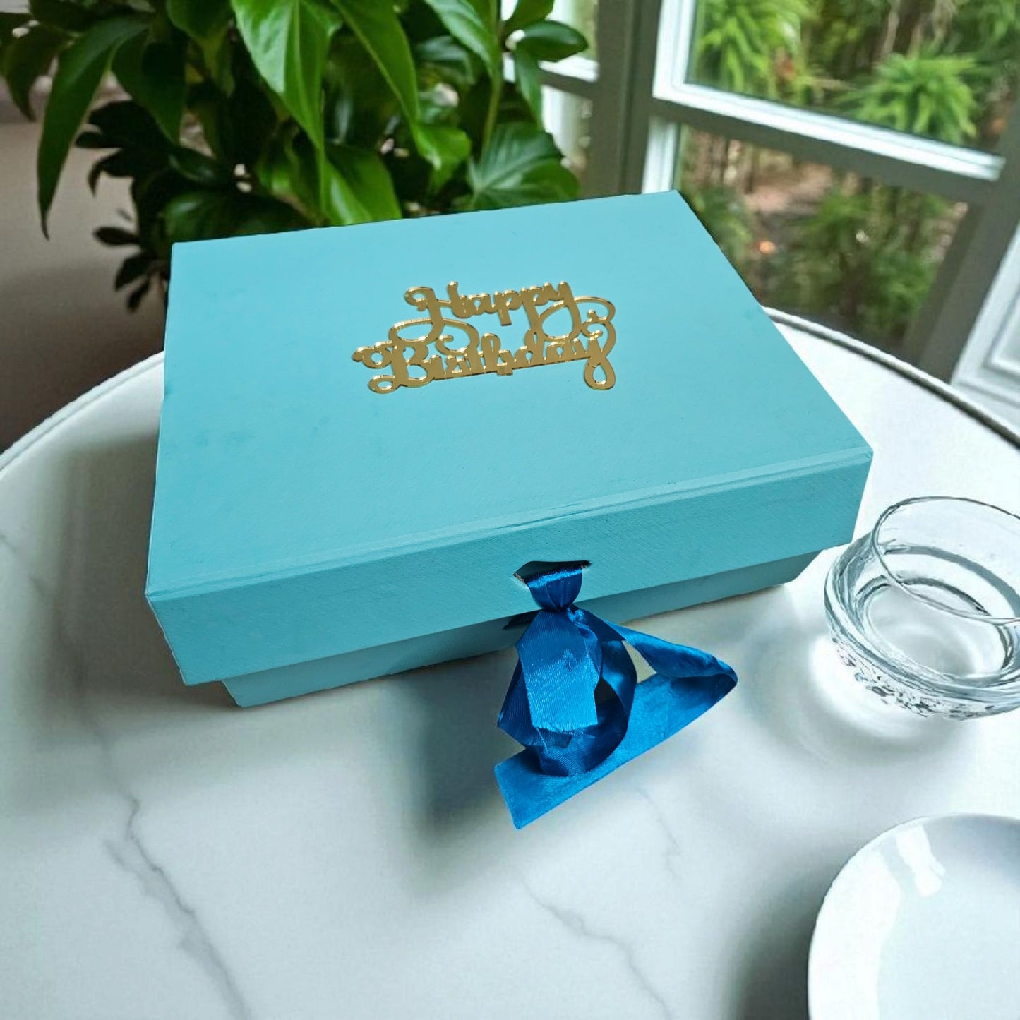 Cute Ribbon Box Gift Hamper – Cat Sipper, Lamp, Jewellery & More (Under ₹1500)