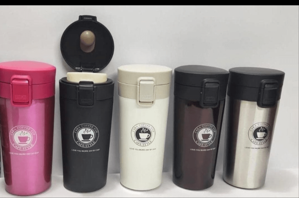 400ml Insulated Stainless Steel Coffee Mug – Spill - Proof & Travel Friendly - Ajmer Gift Charm