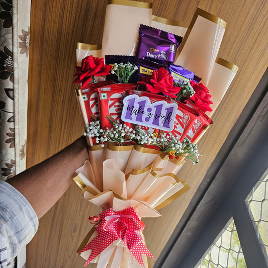 Chocolate Bouquet – A Sweet Surprise Made Just for Them - Ajmer Gift Charm