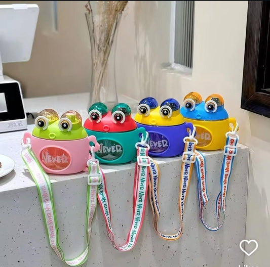 🐸 Cute Frog Bottle – Kids’ Favourite Sipper Bottle - Ajmer Gift Charm