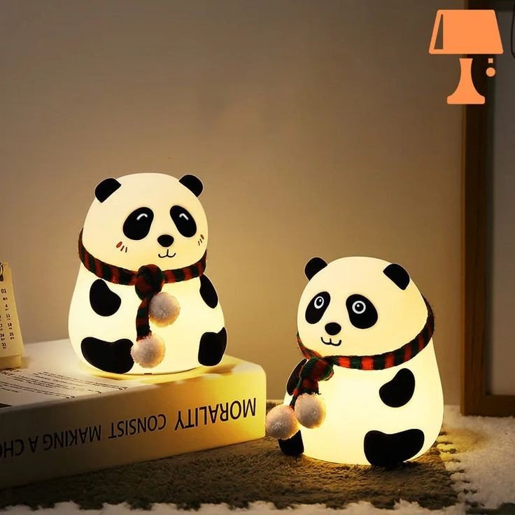 "Cute Silicone Night Lamps β Rabbit, Avocado & Panda Designs!" - Ajmer Gift Charm