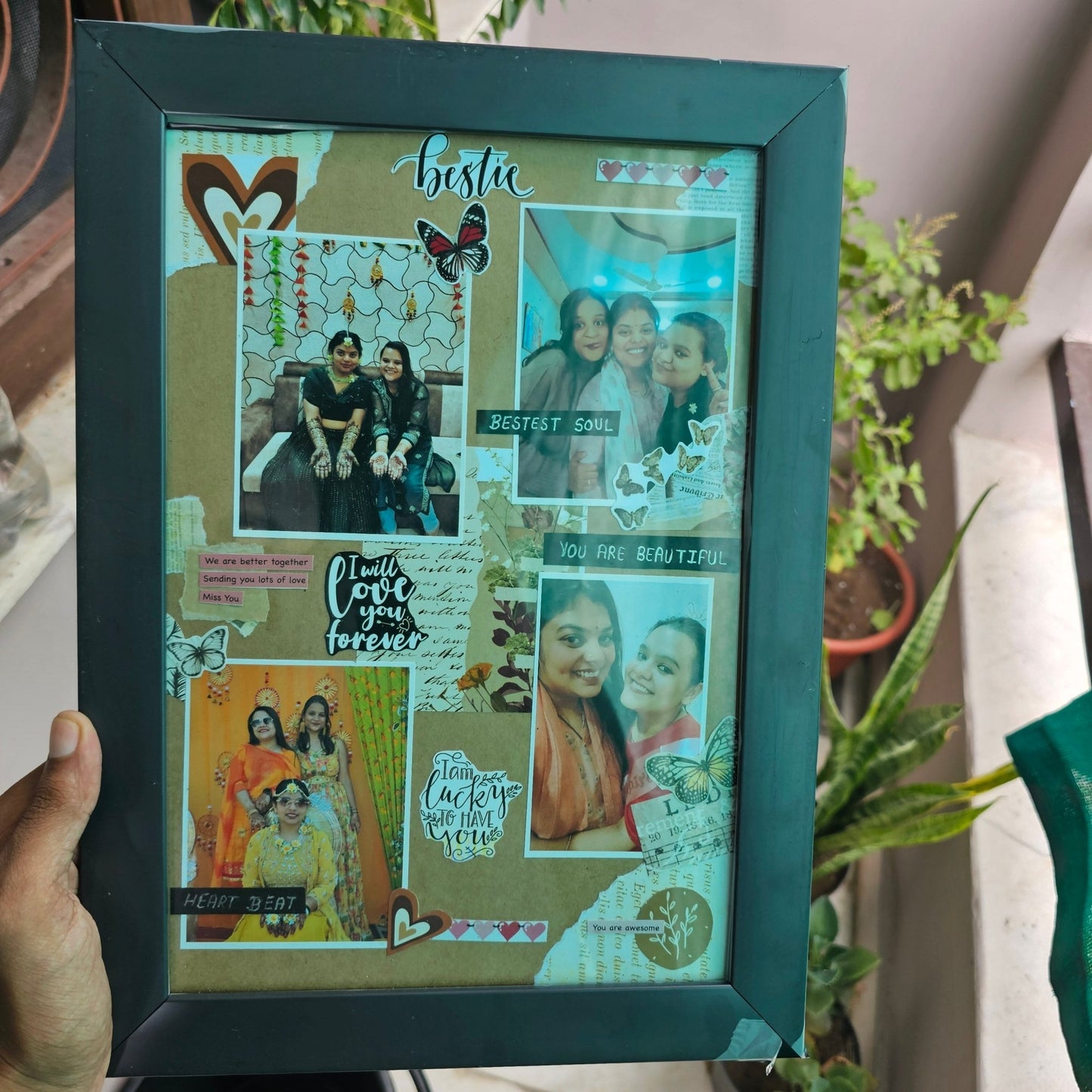 Handcrafted Photo Frame – Preserve Memories | Perfect Gift - Ajmer Gift Charm