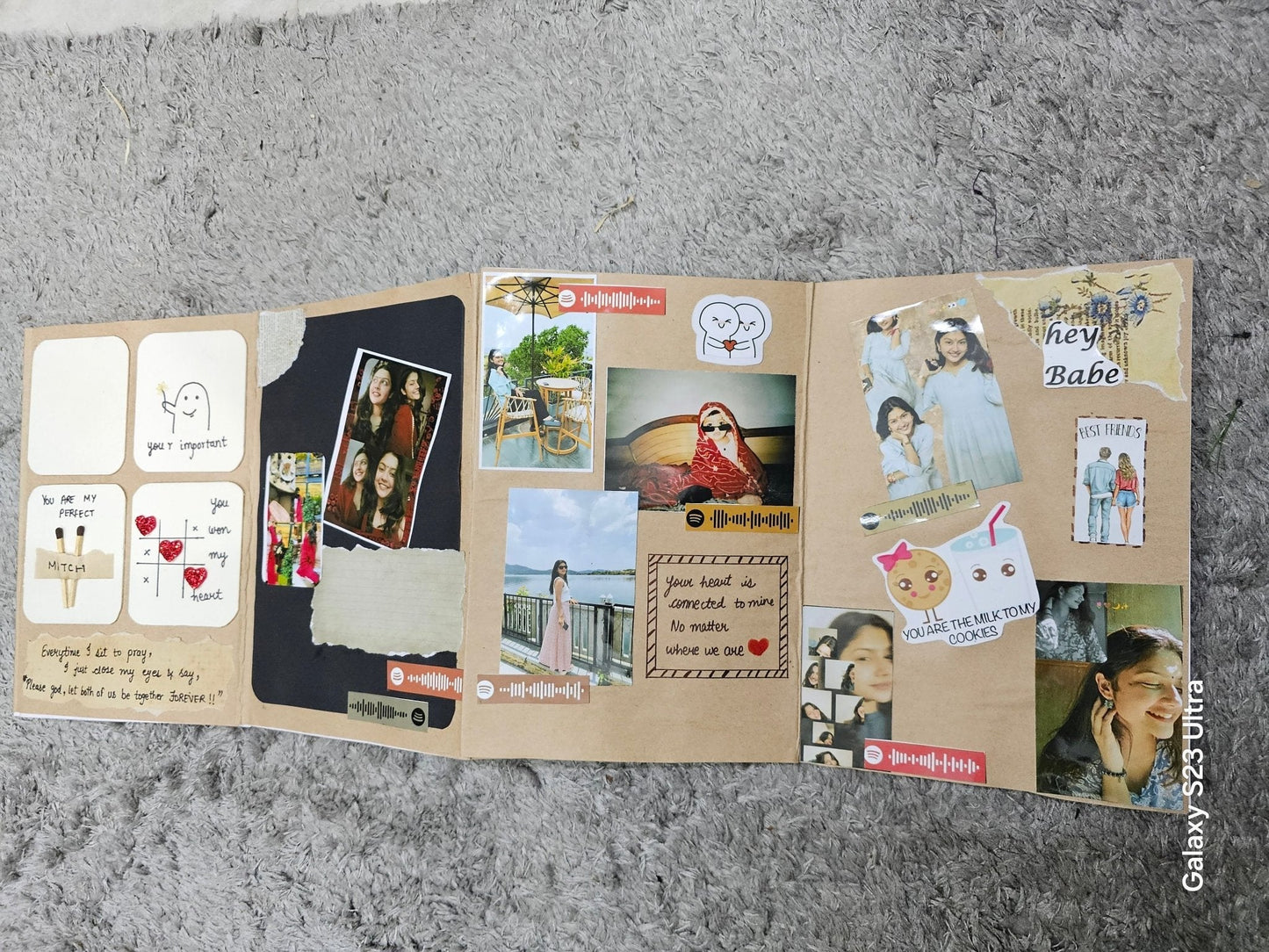 Handmade Personalised Love Book - Ajmer Gift Charm