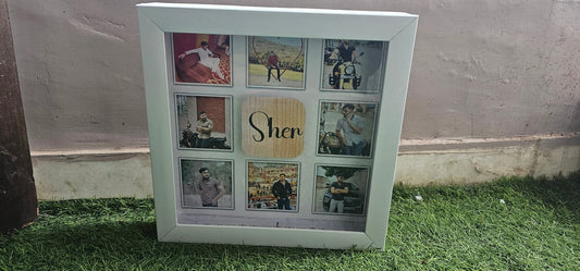 LED Shadow Box Photo Frame – 12x12 Inch - Ajmer Gift Charm