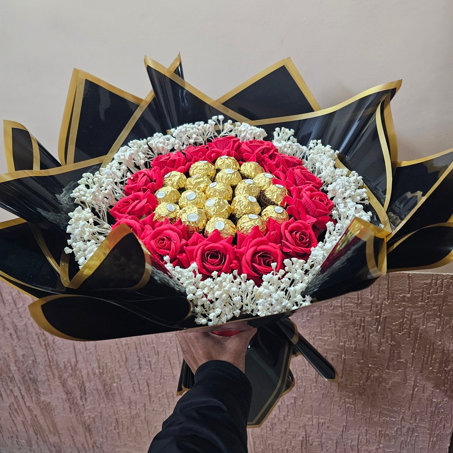 Luxury Ferrero Rose Bouquet ππ« | Premium Romantic Gift - Ajmer Gift Charm