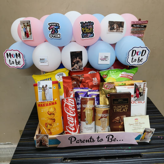 Luxury Parents To Be Hamper 💖 | Customized Pregnancy Surprise Gift - Ajmer Gift Charm