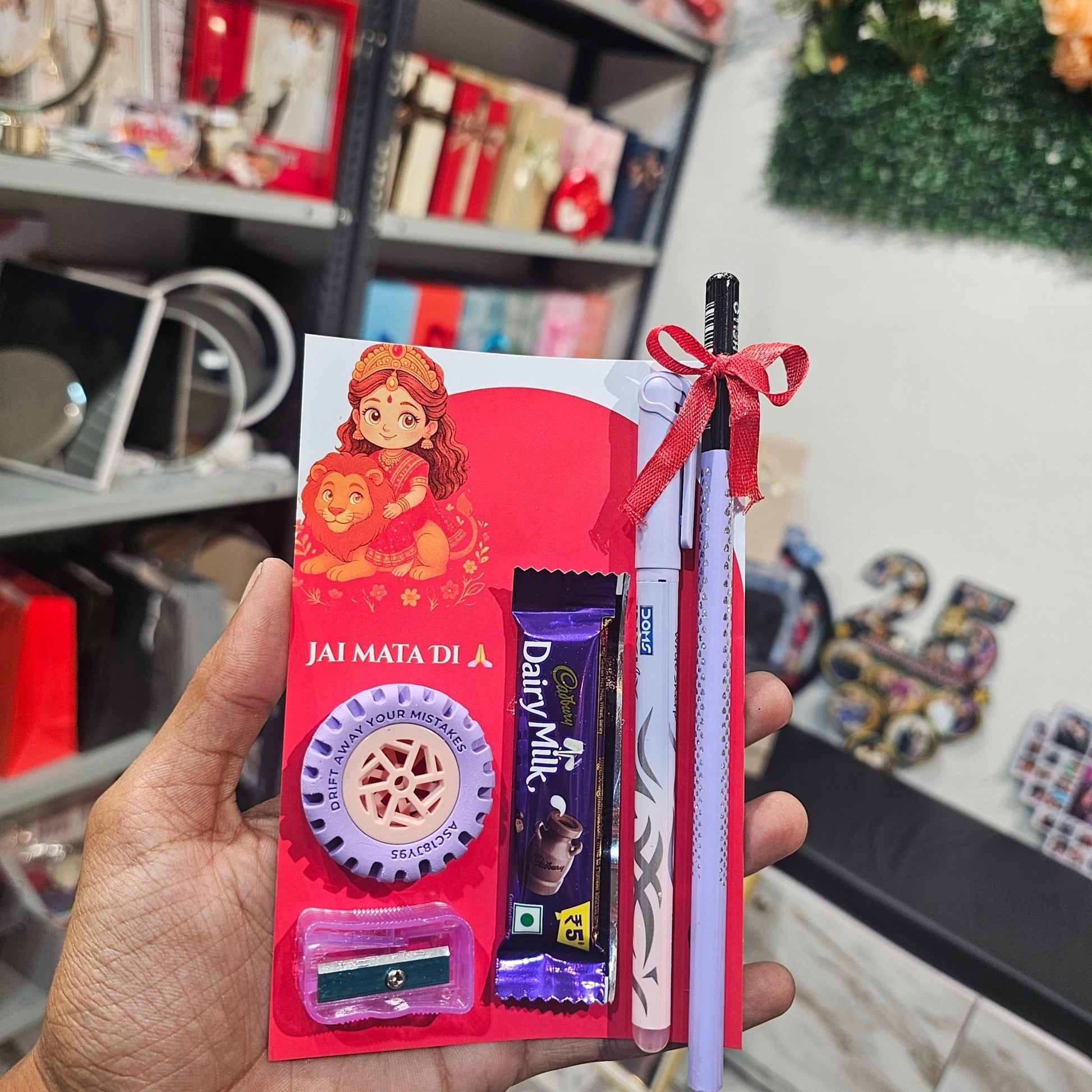 Navratri Kanjak Return Gift โ Stationery Gift Card (โน59 Only) ๐ธ๐โ๏ธ - Ajmer Gift Charm