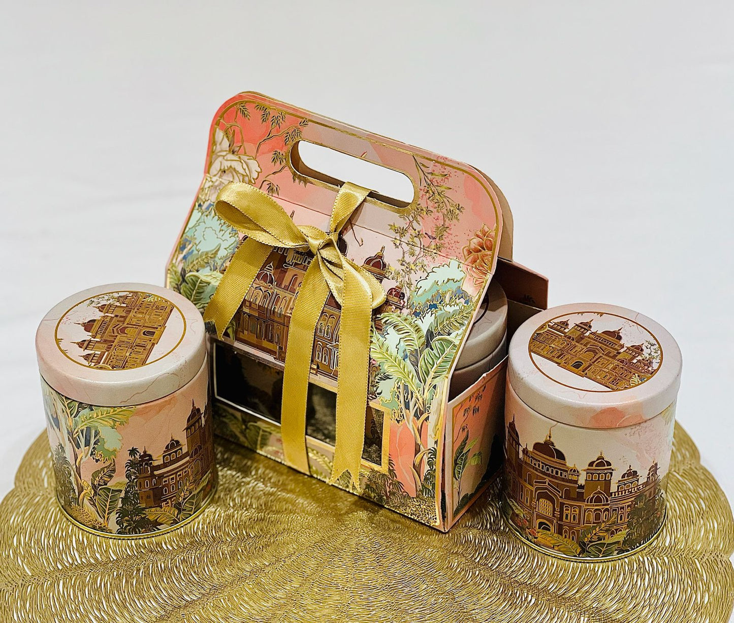 Premium 2 jar Dryfruit Hamper box π - Ajmer Gift Charm