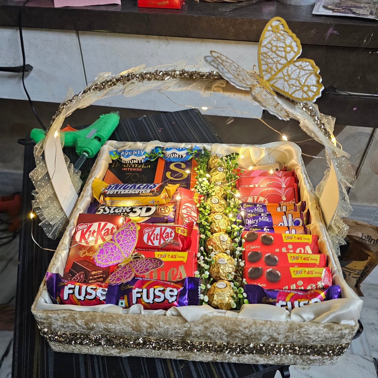Premium Chocolate Gift Basket π«β¨ | Luxury Sweet Surprise Hamper - Ajmer Gift Charm