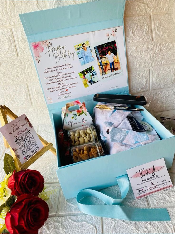 Premium Rakhi Gift Hamper for Brother — Shirt, Chocolates, Name Pen & Dryfruits - Ajmer Gift Charm