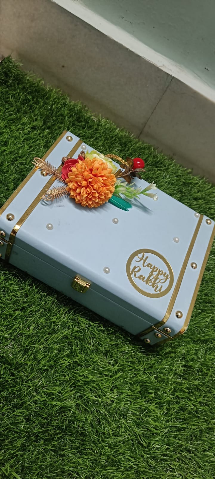 π Premium Raksha Bandhan Gift Box β For Bhai & Bhabhi with Love π - Ajmer Gift Charm