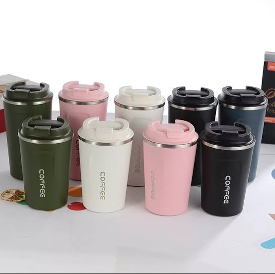 "Premium Stainless Steel Coffee Cup – Leakproof & Travel - Friendly" - Ajmer Gift Charm