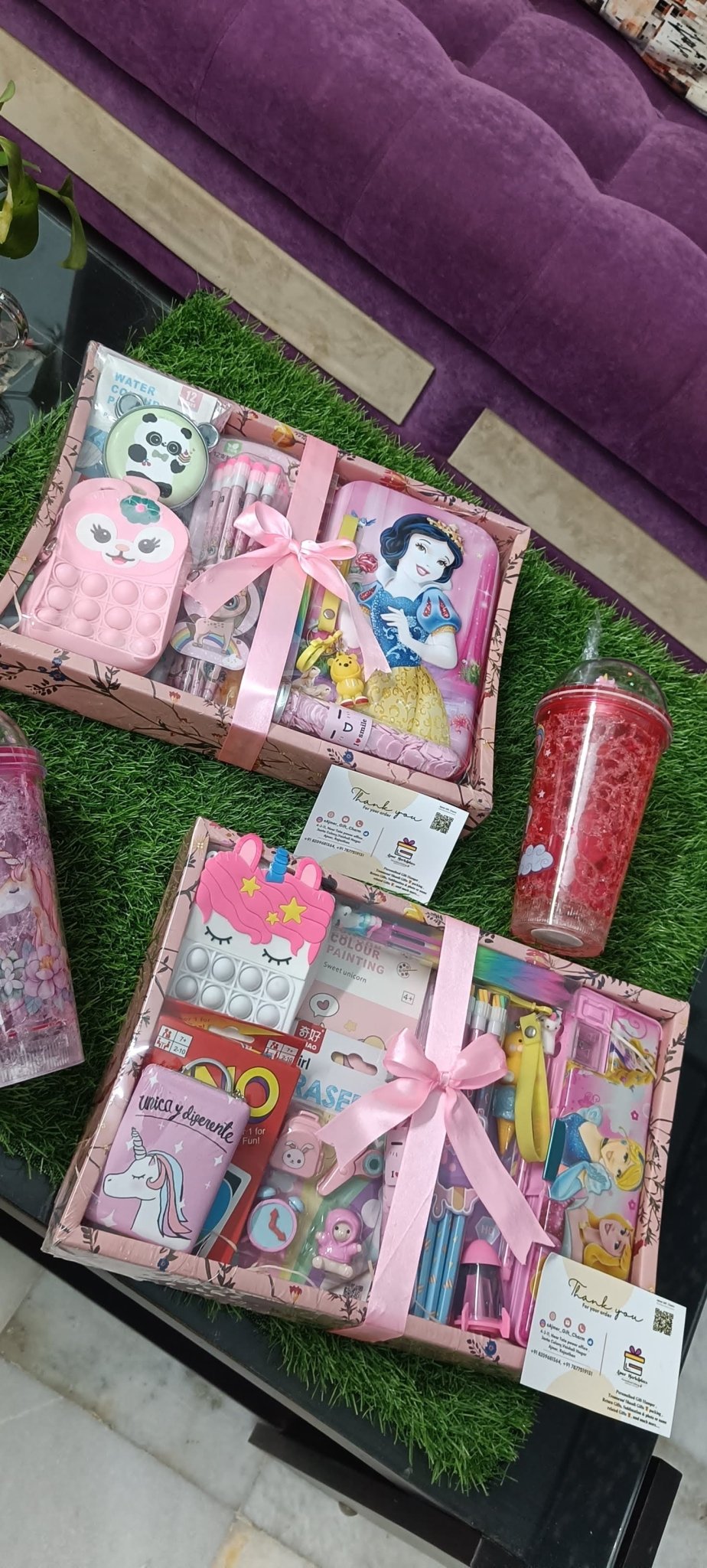π Pretty in Pink! Adorable Girls Hamper for Rakhi & Birthdays π - Ajmer Gift Charm
