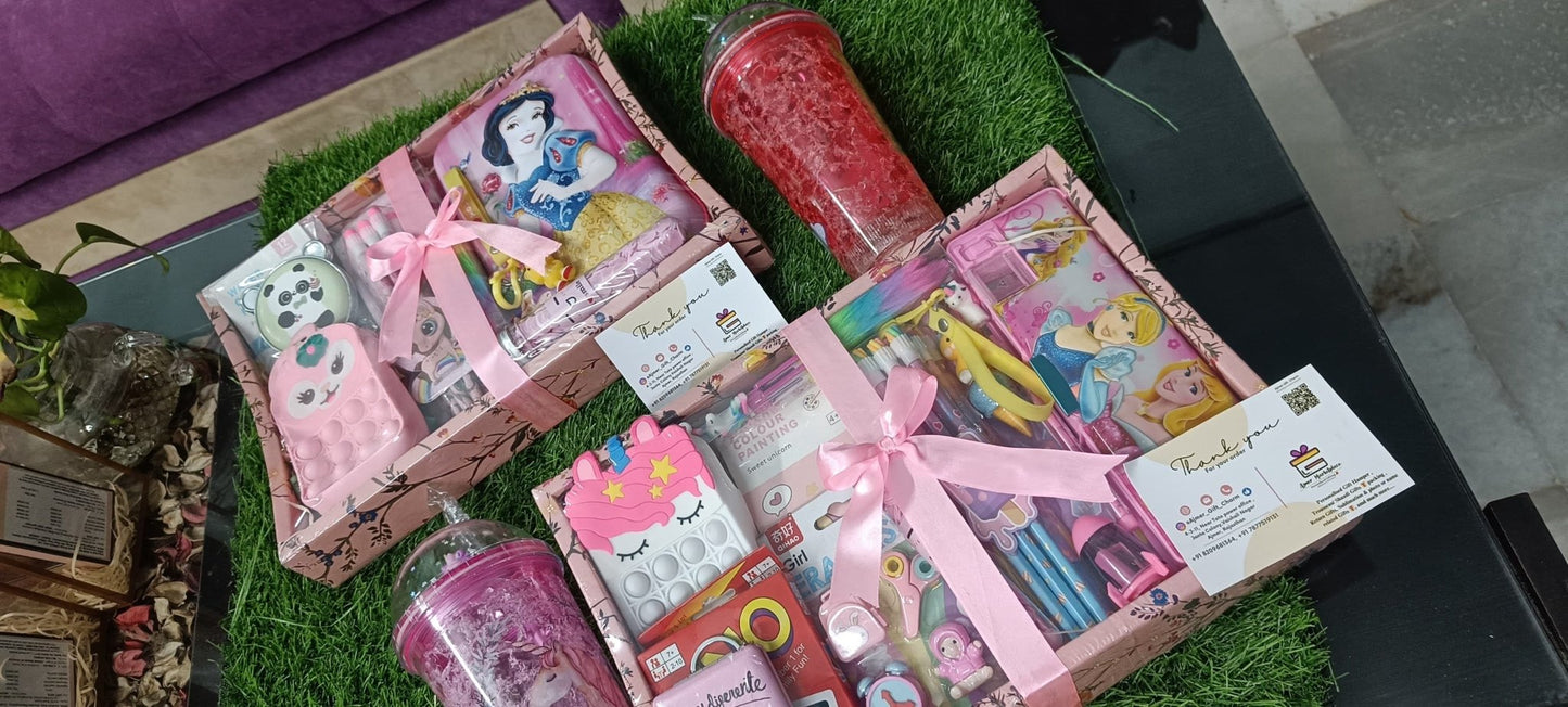 π Pretty in Pink! Adorable Girls Hamper for Rakhi & Birthdays π - Ajmer Gift Charm