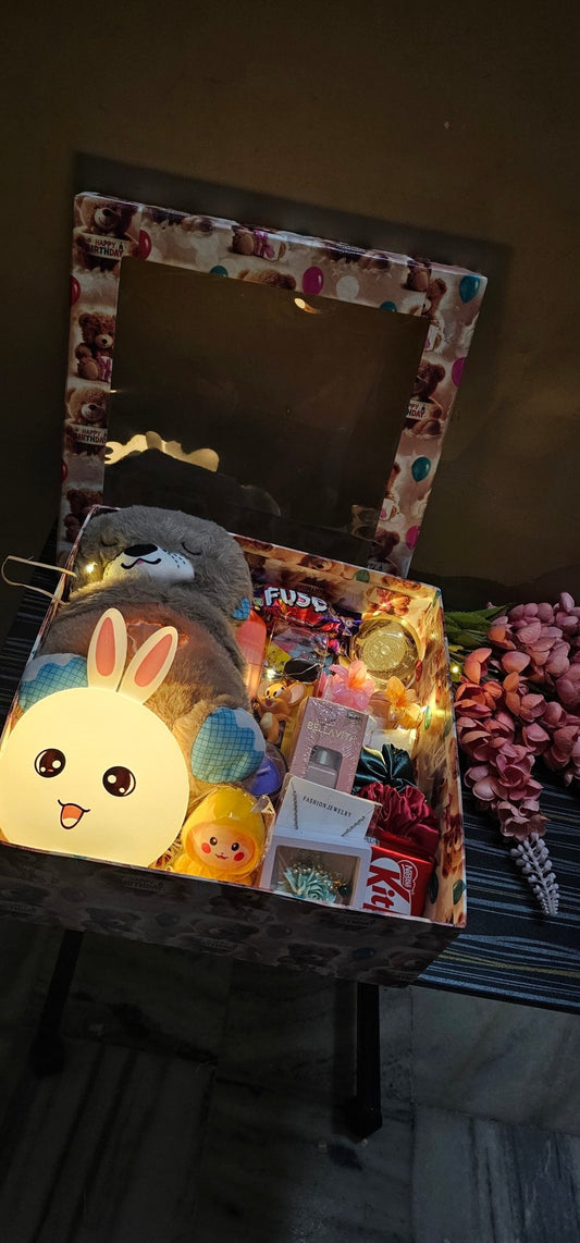 Pyar bhara hamper for her 💕✨ Surprise your special one with this super cute gift box - Ajmer Gift Charm