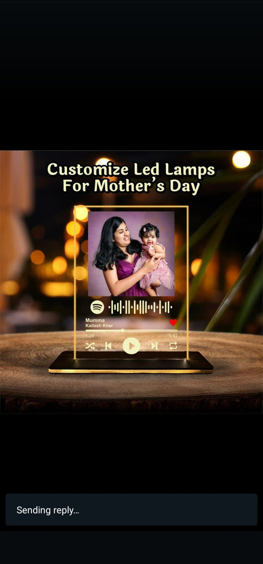 Customise led photo message lamps - Ajmer Gift Charm