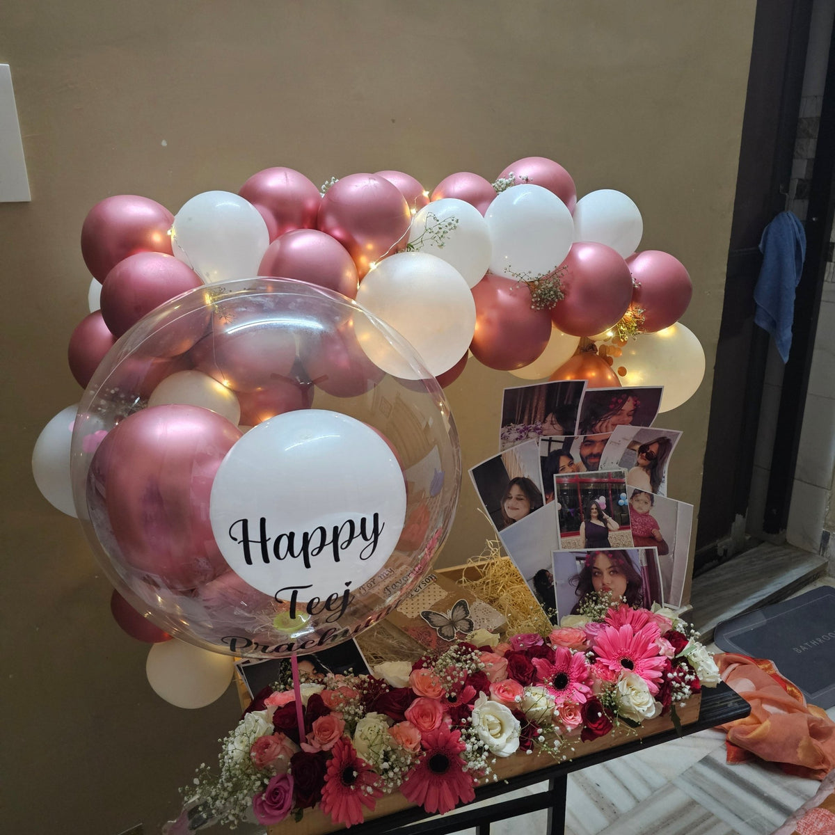 Customised Aesthetic Birthday Hamper 🎂💖 - Ajmer Gift Charm