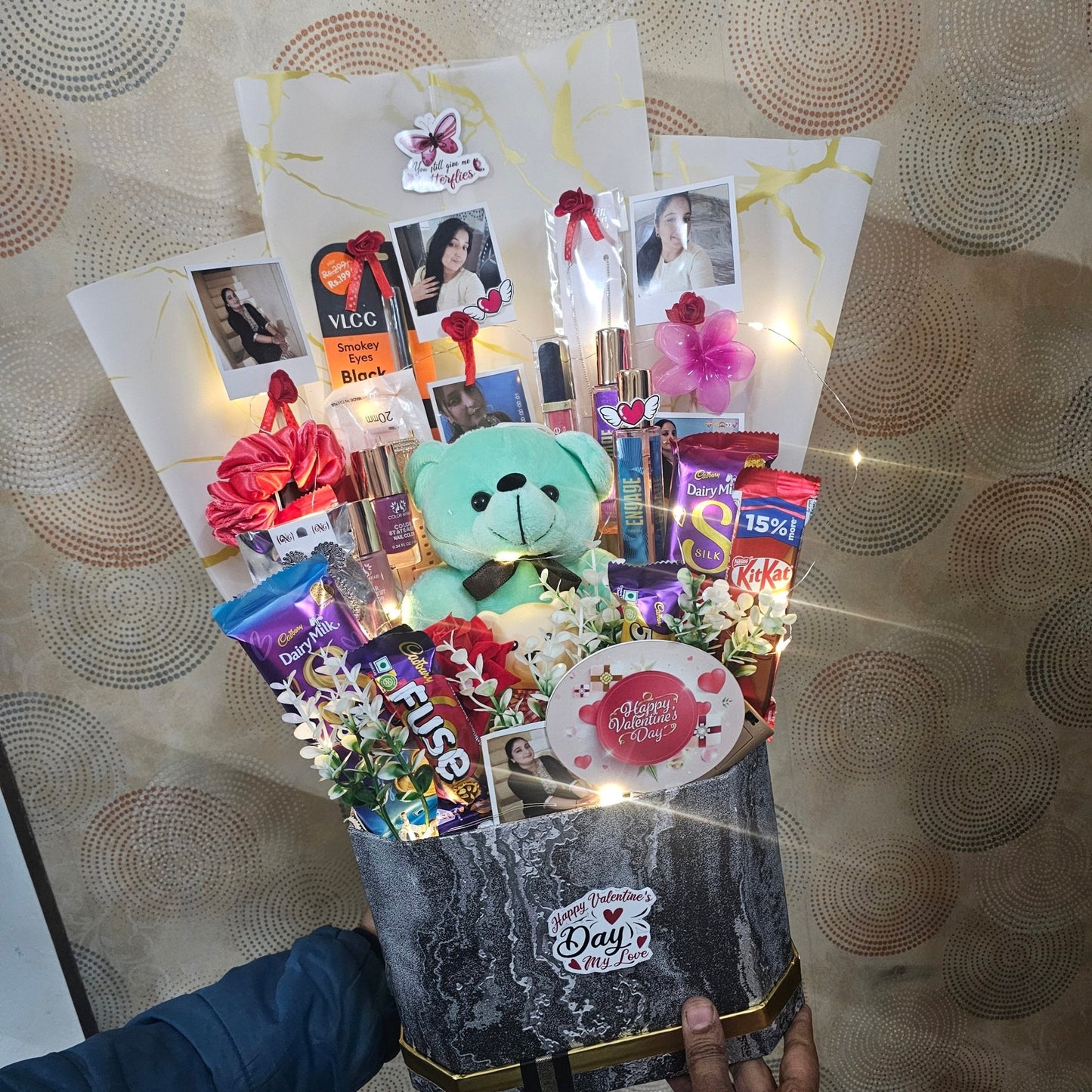 Customized Luxury Hamper 💖 | Photo Surprise Gift Box - Ajmer Gift Charm