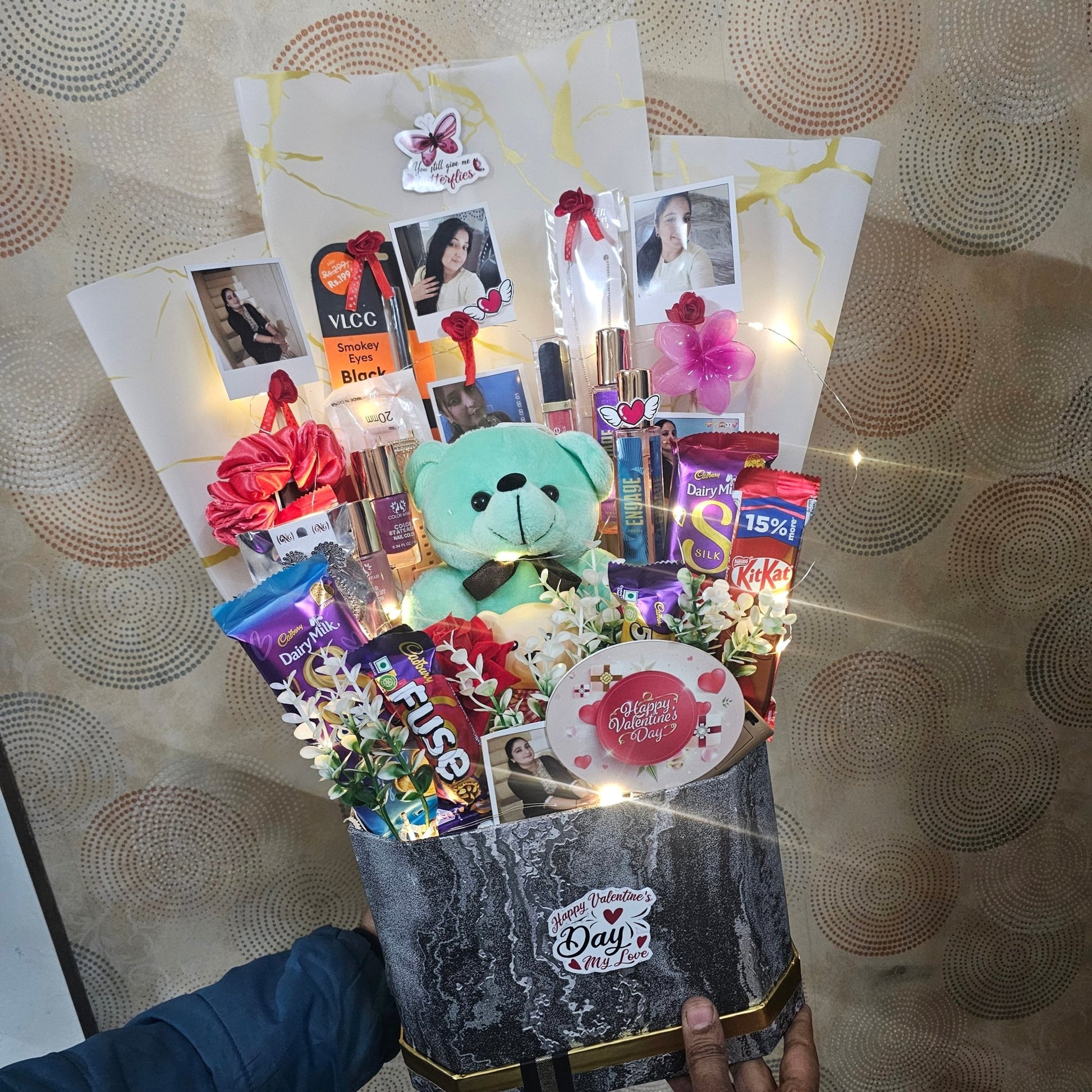 Customized Luxury Hamper 💖 | Photo Surprise Gift Box - Ajmer Gift Charm