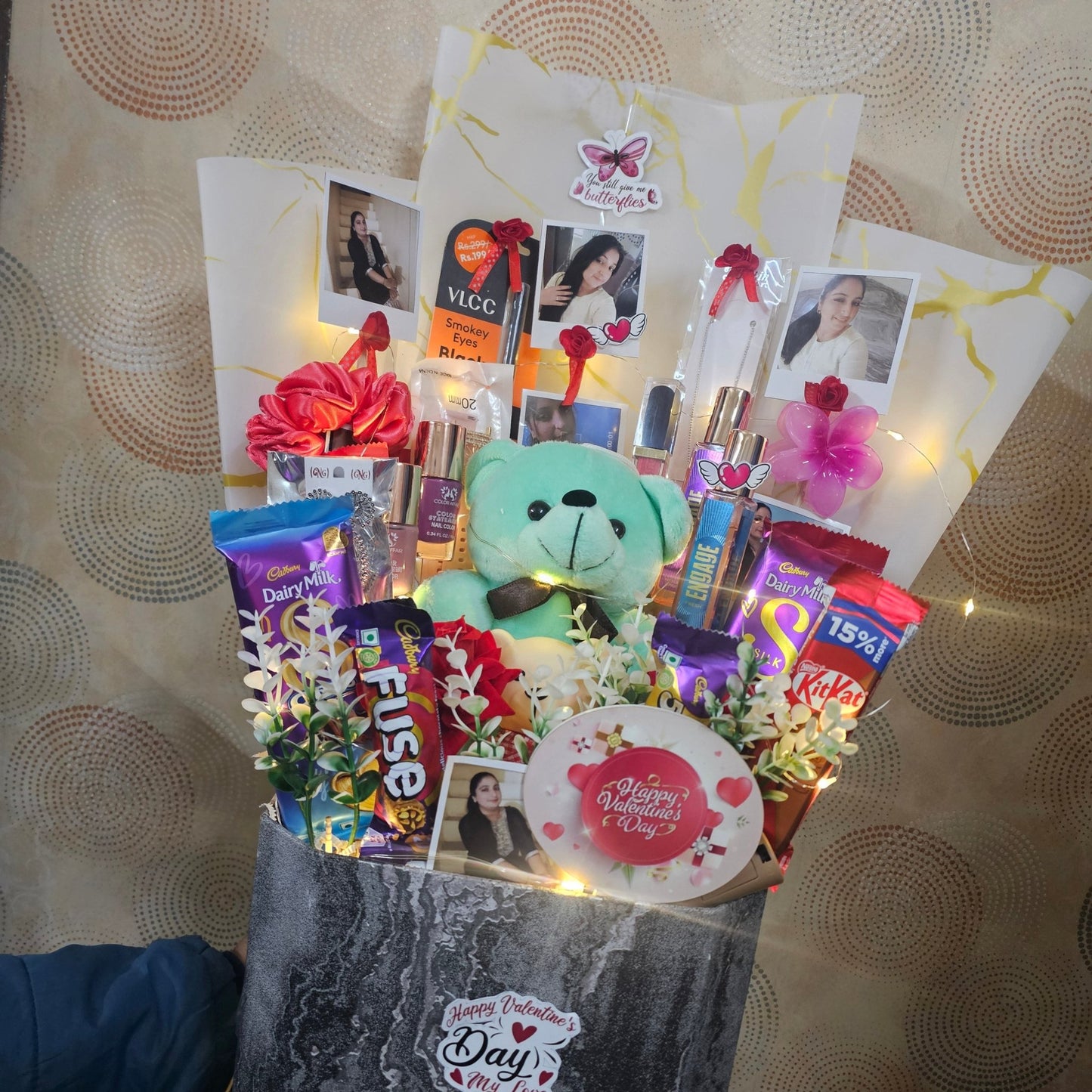 Customized Luxury Hamper 💖 | Photo Surprise Gift Box - Ajmer Gift Charm