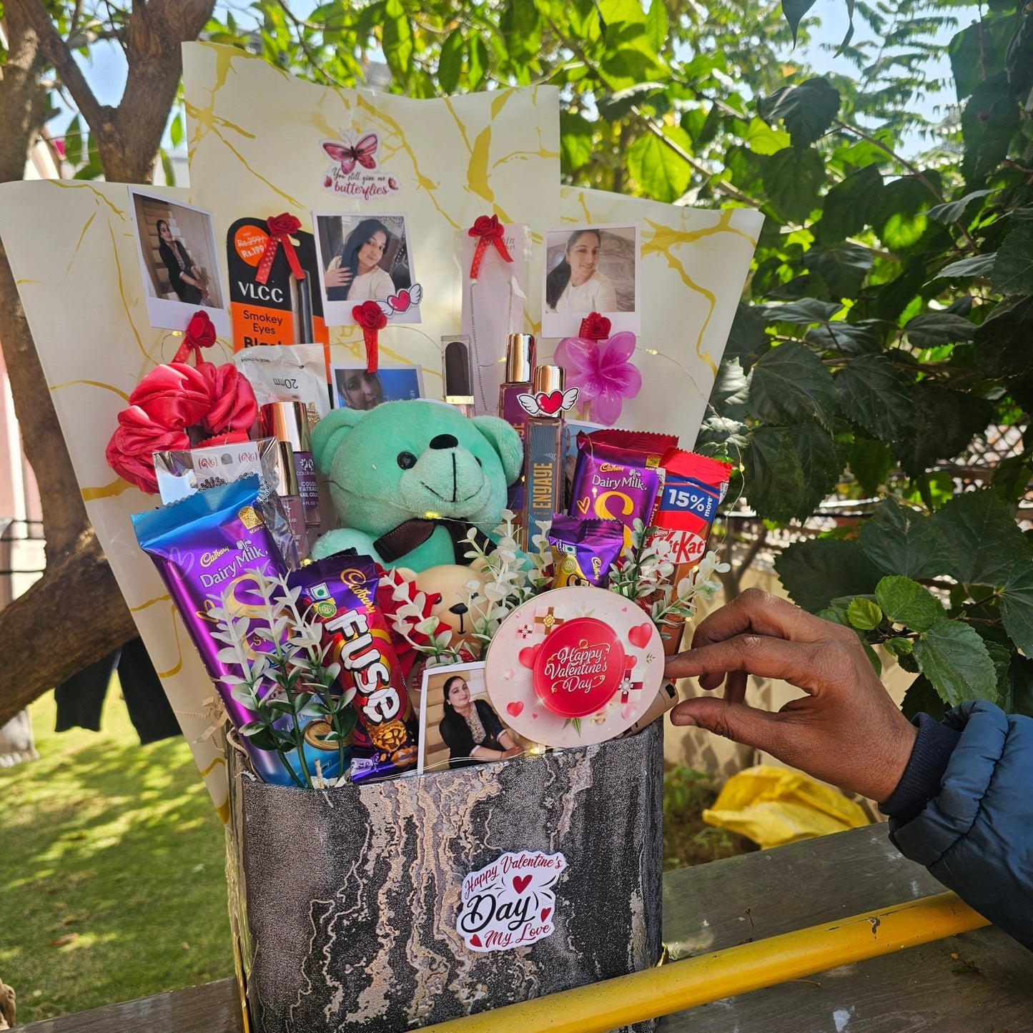 Customized Luxury Hamper 💖 | Photo Surprise Gift Box - Ajmer Gift Charm