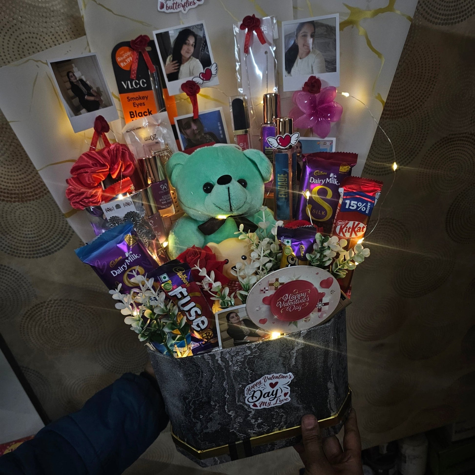 Customized Luxury Hamper 💖 | Photo Surprise Gift Box - Ajmer Gift Charm