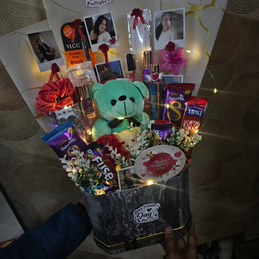 Customized Luxury Hamper 💖 | Photo Surprise Gift Box - Ajmer Gift Charm