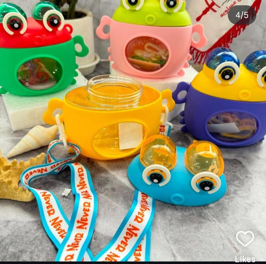🐸 Cute Frog Bottle – Kids’ Favourite Sipper Bottle - Ajmer Gift Charm