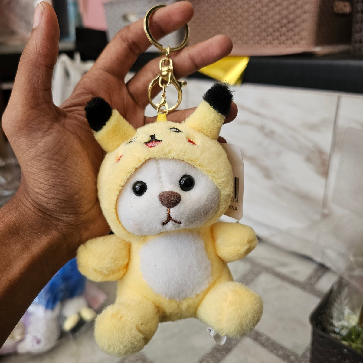 Cute Plushie Keychain – Soft, Adorable & Perfect for Gifting 🧸💖 - Ajmer Gift Charm