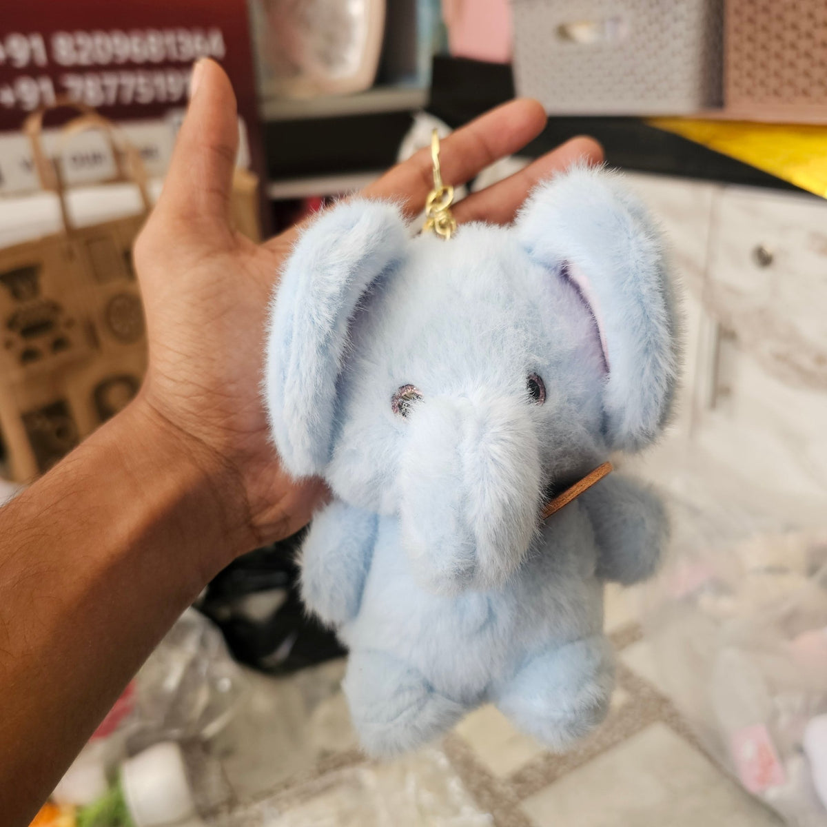 Cute Plushie Keychain – Soft, Adorable & Perfect for Gifting 🧸💖 - Ajmer Gift Charm
