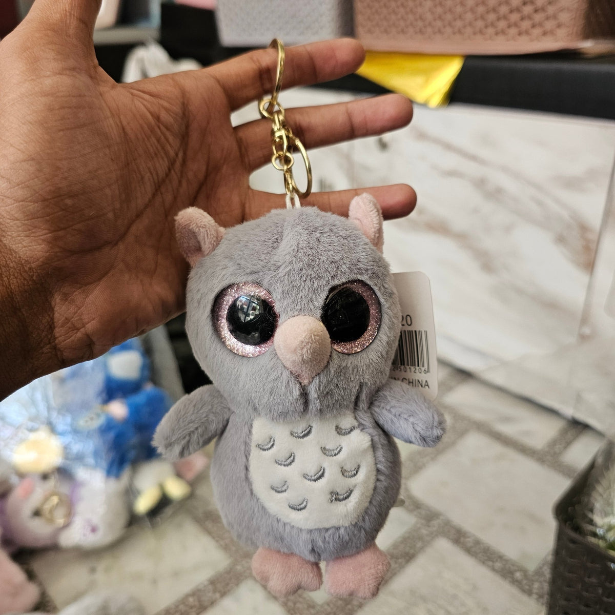 Cute Plushie Keychain – Soft, Adorable & Perfect for Gifting 🧸💖 - Ajmer Gift Charm