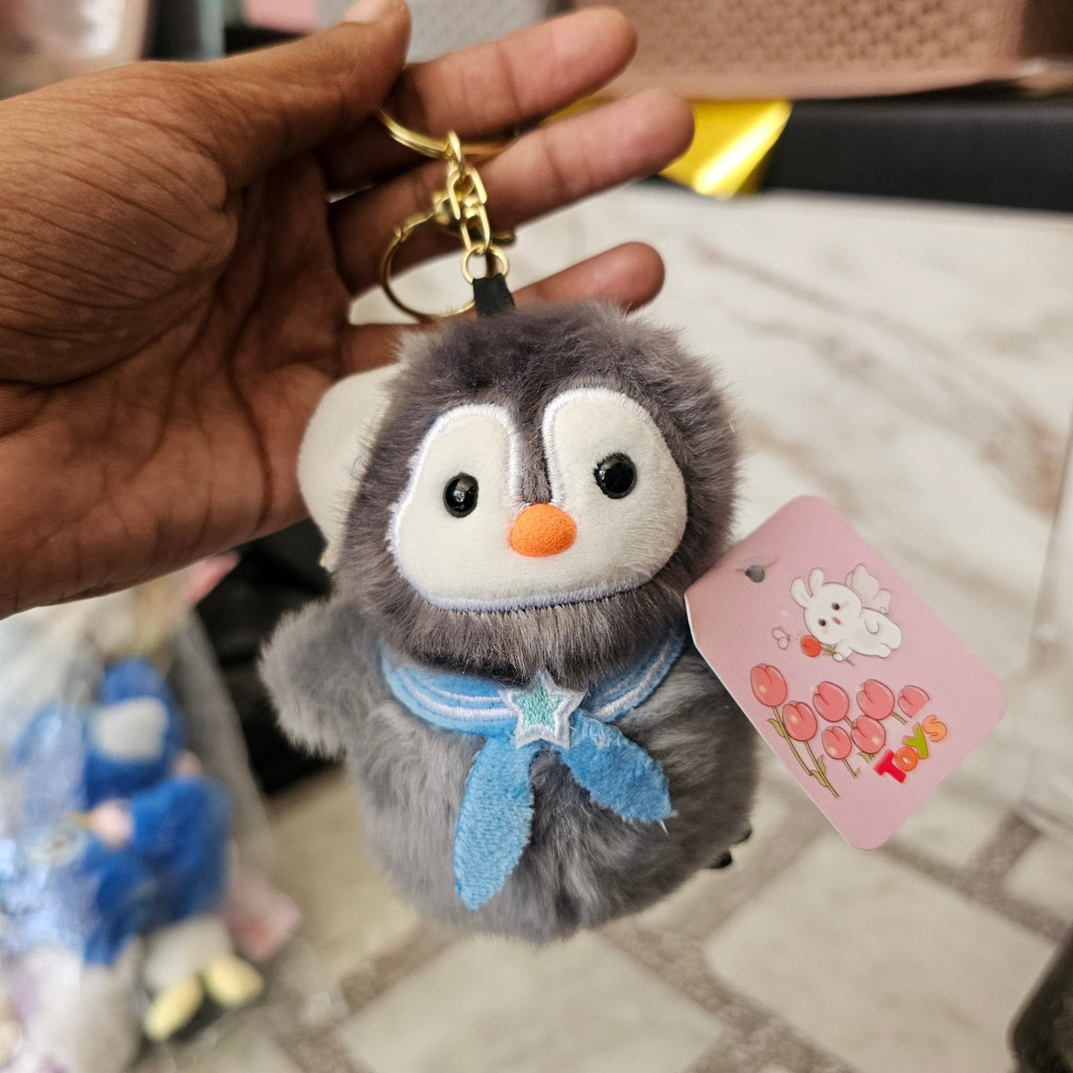 Cute Plushie Keychain – Soft, Adorable & Perfect for Gifting 🧸💖 - Ajmer Gift Charm