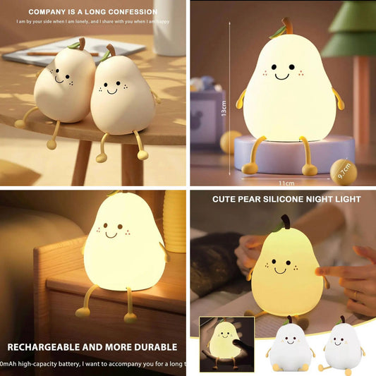 "Cute Silicone Night Lamps – Rabbit, Avocado & Panda Designs!" - Ajmer Gift Charm