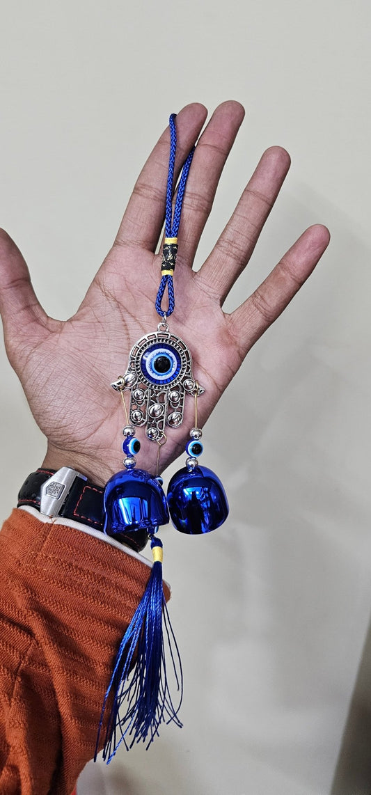 Evil Eye Windcharm – Protection with Style for Car or Home - Ajmer Gift Charm