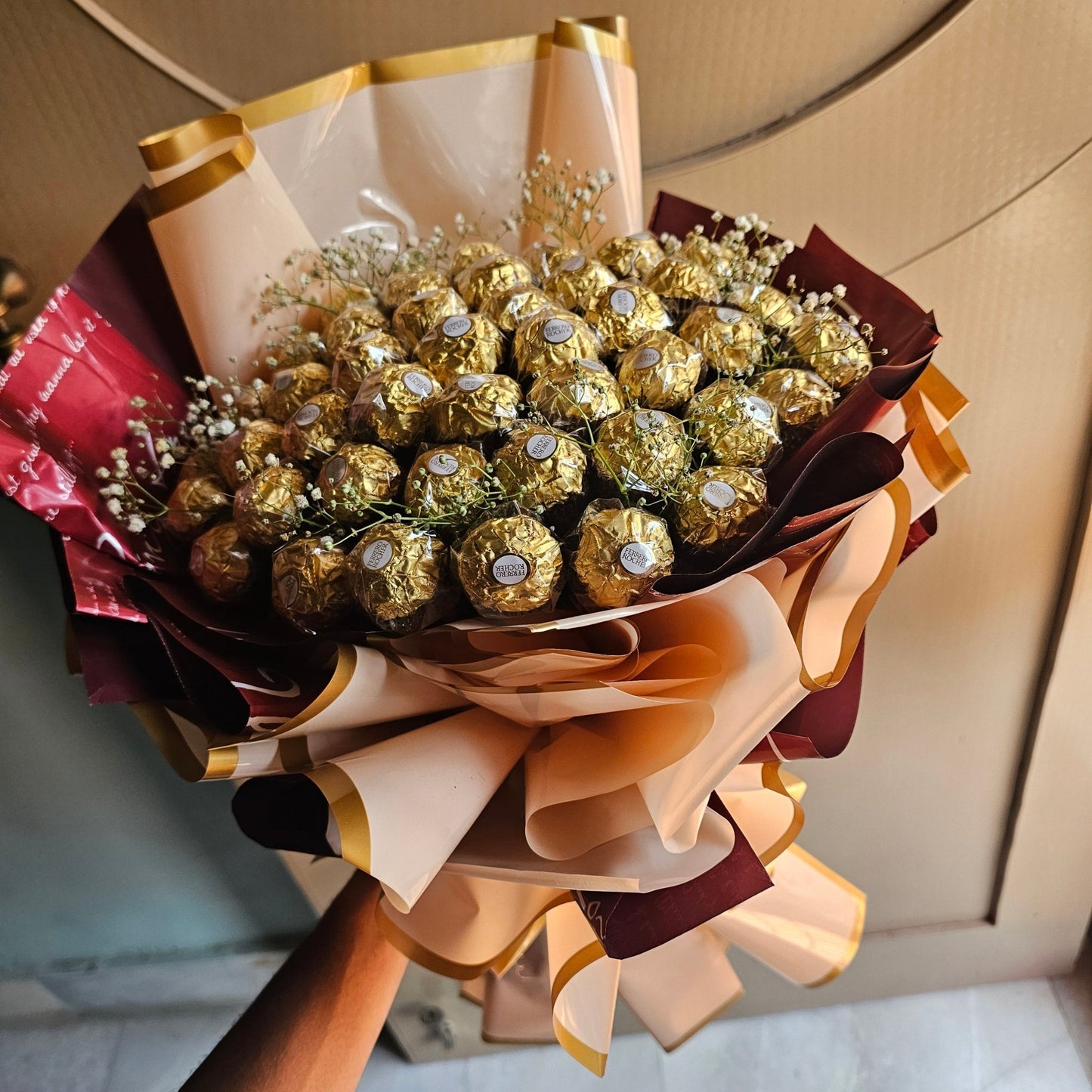 Ferrero Rocher Chocolate Bouquet | Luxury Ferrero Gift Bouquet - Ajmer Gift Charm