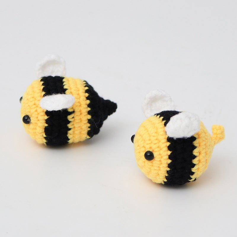 Handmade Crochet Bee Keychain – Cute, Mini & Perfect for Gifting 🐝💛 - Ajmer Gift Charm