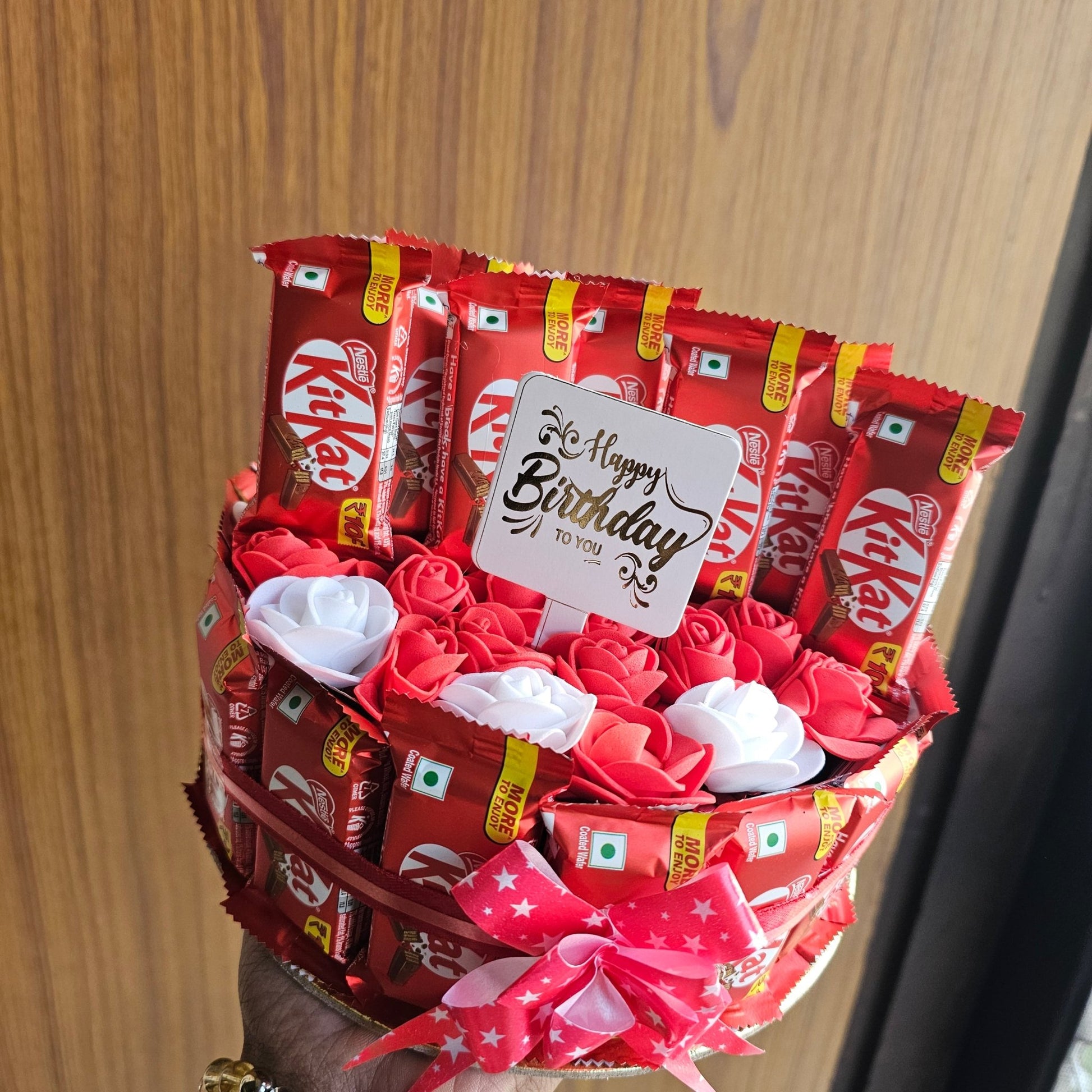 KitKat Chocolate Cake Bouquet 🎂🍫 | Budget Birthday Surprise (₹550) - Ajmer Gift Charm