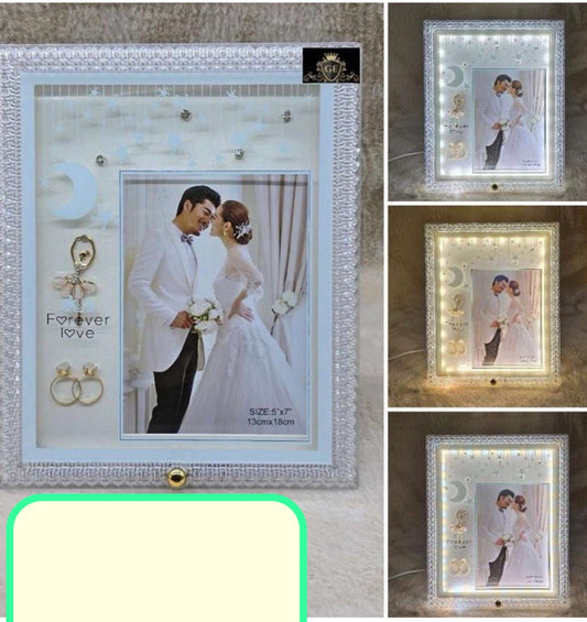 Led Photo Frame Gift for Couple - Ajmer Gift Charm