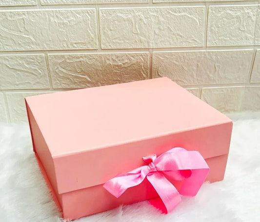 Luxury Collapsible Ribbon Gift Boxes – Textured & Colorful - Ajmer Gift Charm