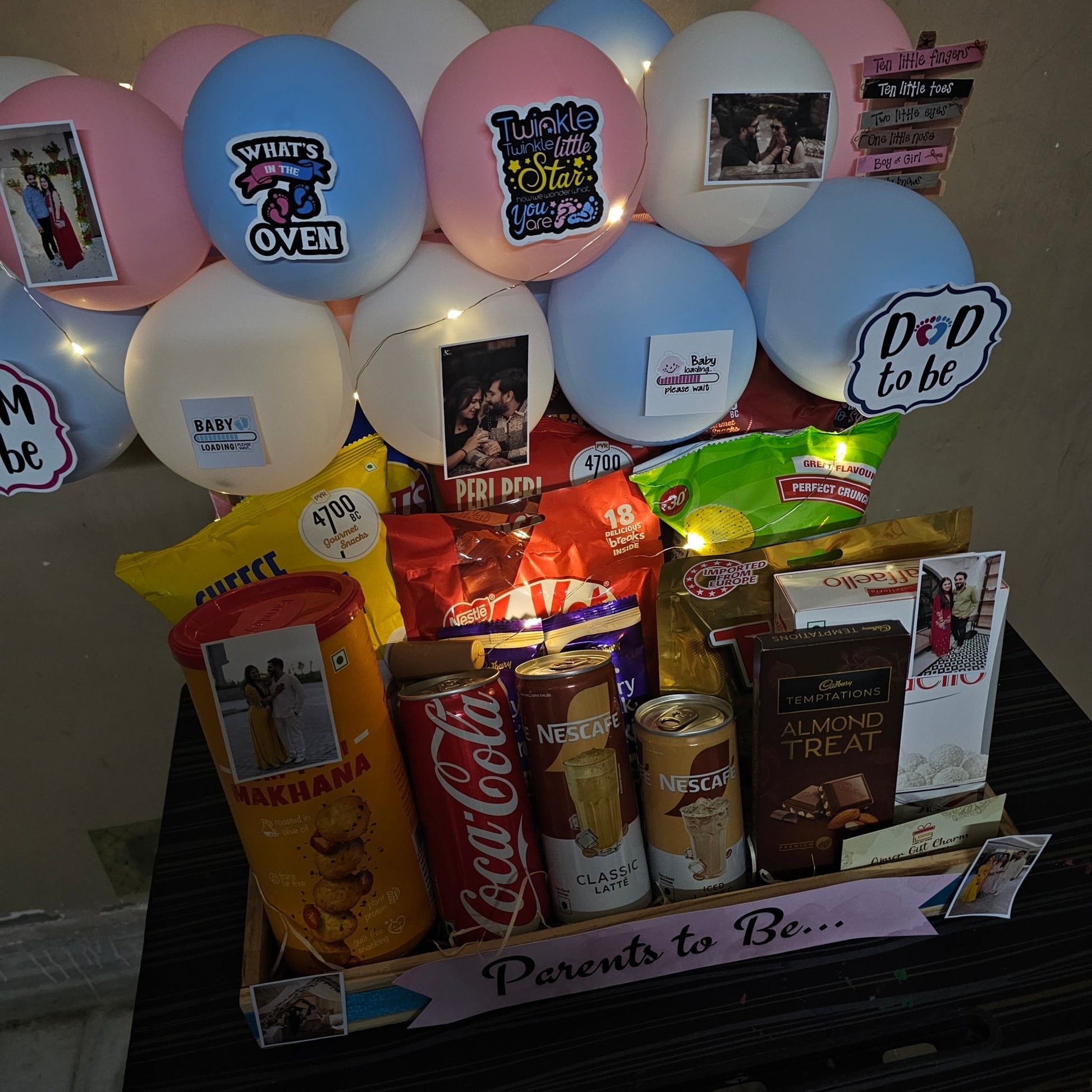 Luxury Parents To Be Hamper 💖 | Customized Pregnancy Surprise Gift - Ajmer Gift Charm