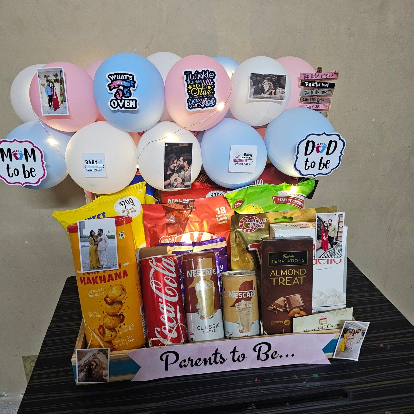 Luxury Parents To Be Hamper 💖 | Customized Pregnancy Surprise Gift - Ajmer Gift Charm