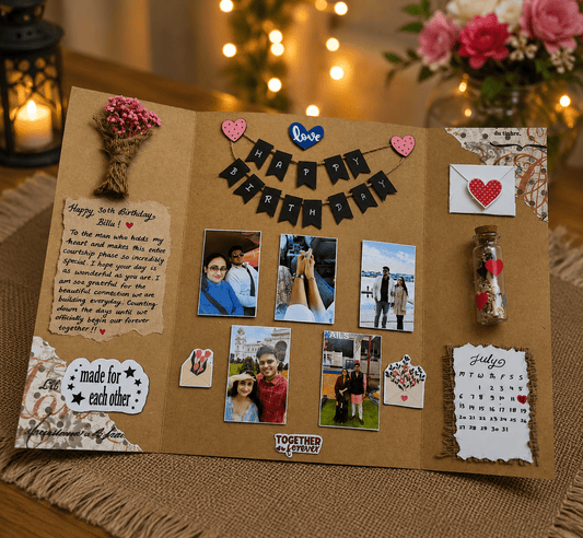 Personalised Birthday Memory Board – A Gift Full of Love & Memories - Ajmer Gift Charm