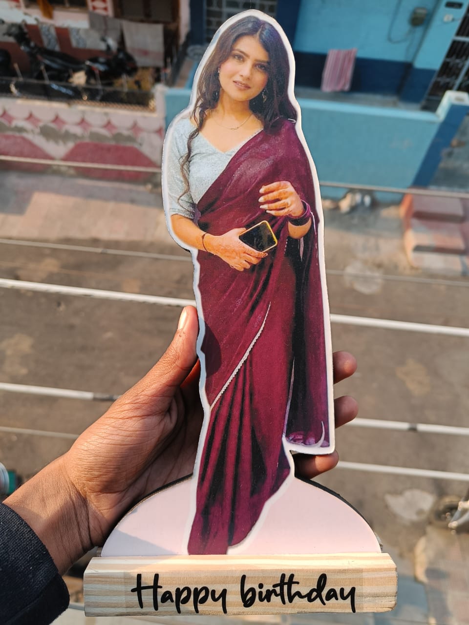 Personalised MDF photo Cutout - Ajmer Gift Charm