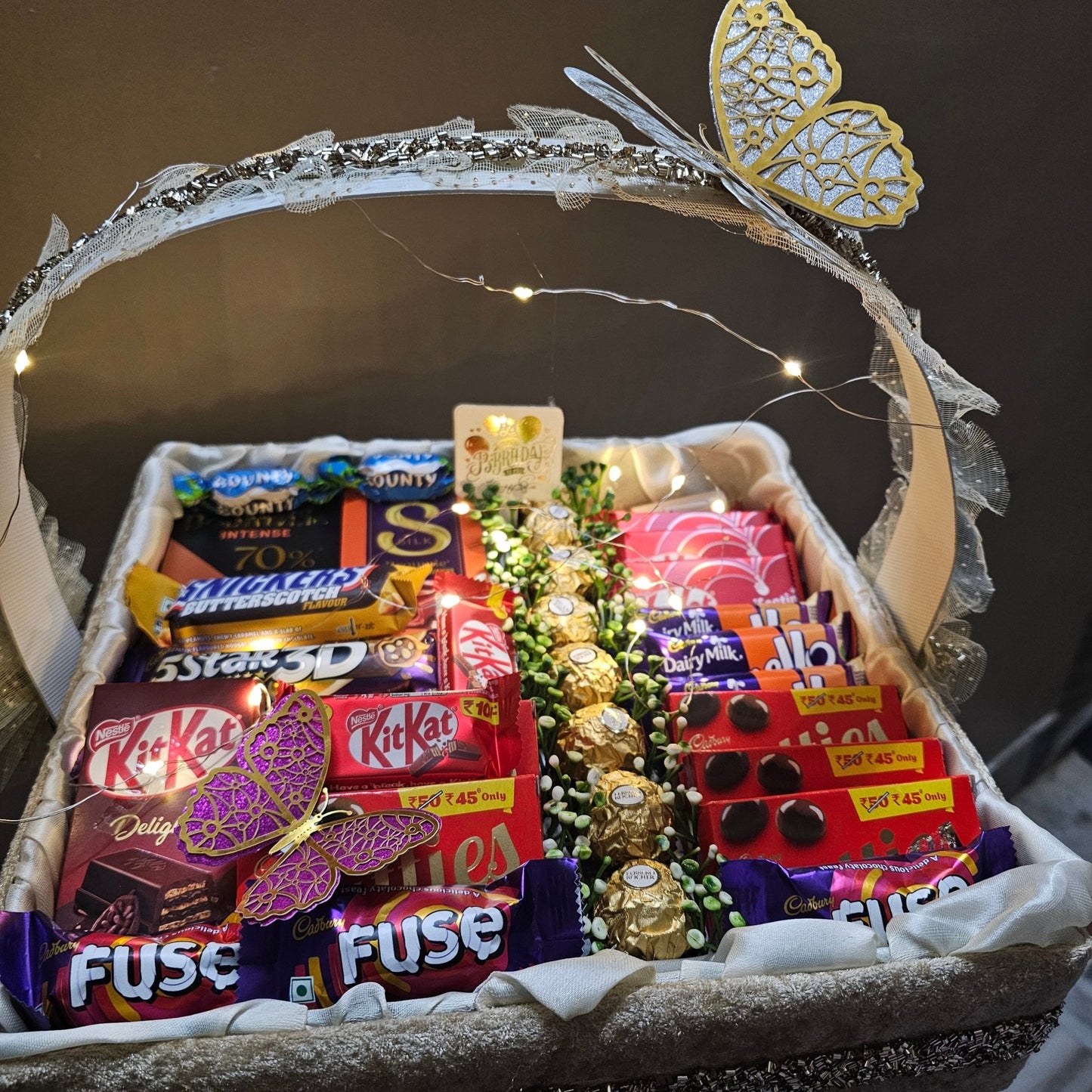 Premium Chocolate Gift Basket 🍫✨ | Luxury Sweet Surprise Hamper - Ajmer Gift Charm
