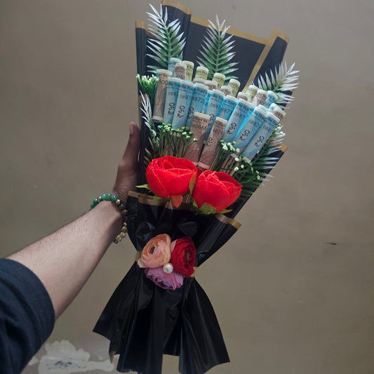 Premium Shagun Money Bouquet 💸 | Elegant Cash Gift Arrangement (₹1100) - Ajmer Gift Charm