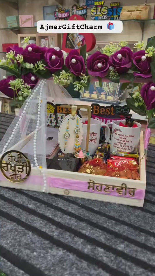“Celebrate Bhai Bhabhi Bond – Premium Rakhi Gift Hamper with Love & Luxury!”