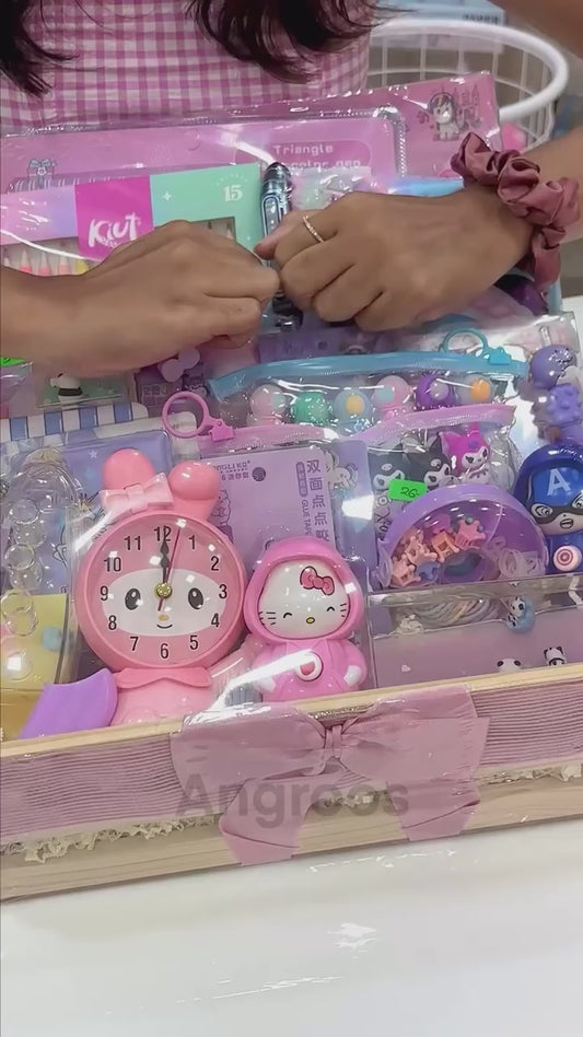 Pink Princess Rakhi Hamper for Girls – Cute Surprises Inside!”