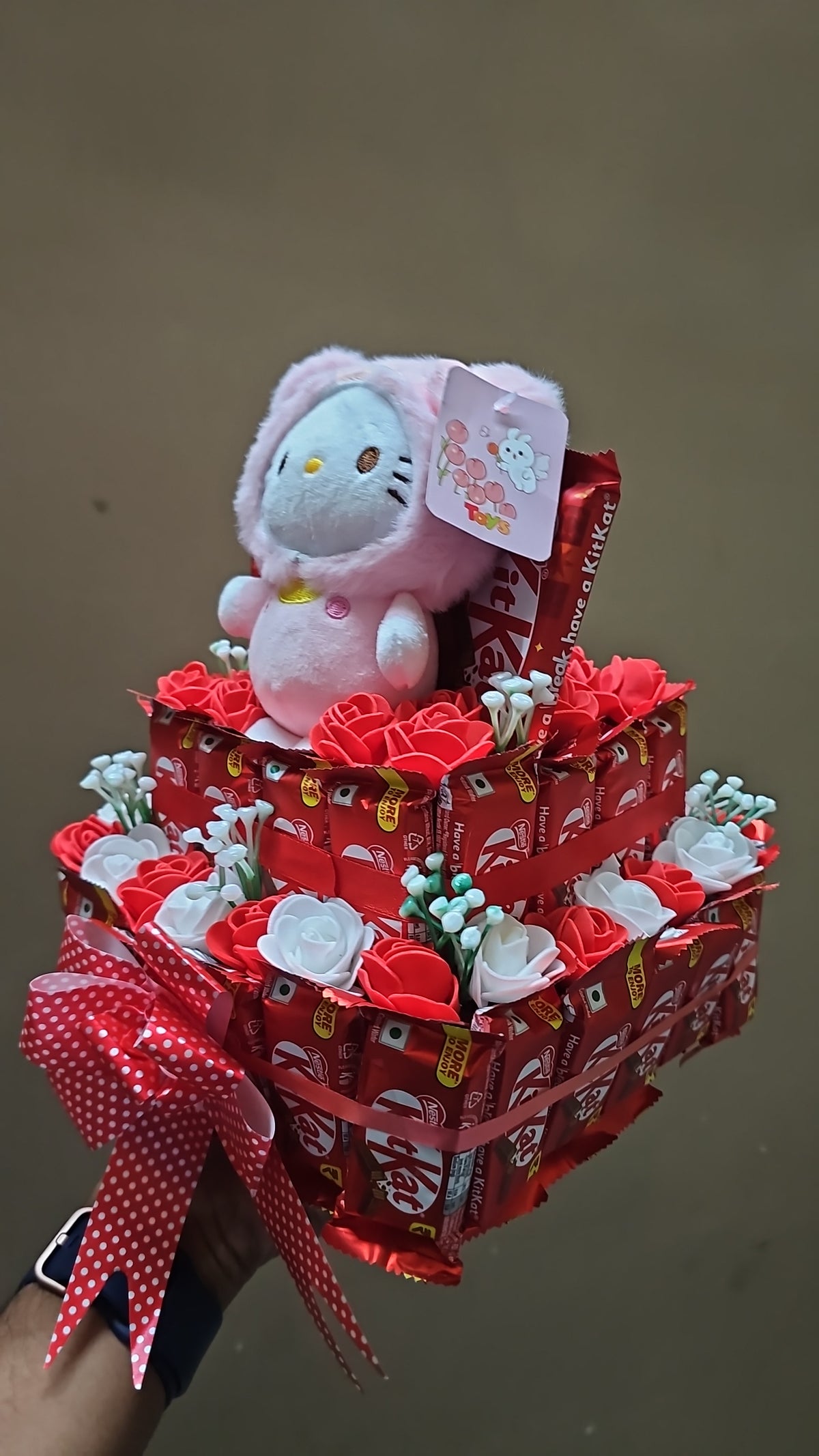 Cute Chocolate & Plush Gift Hamper | Birthday Gift Box