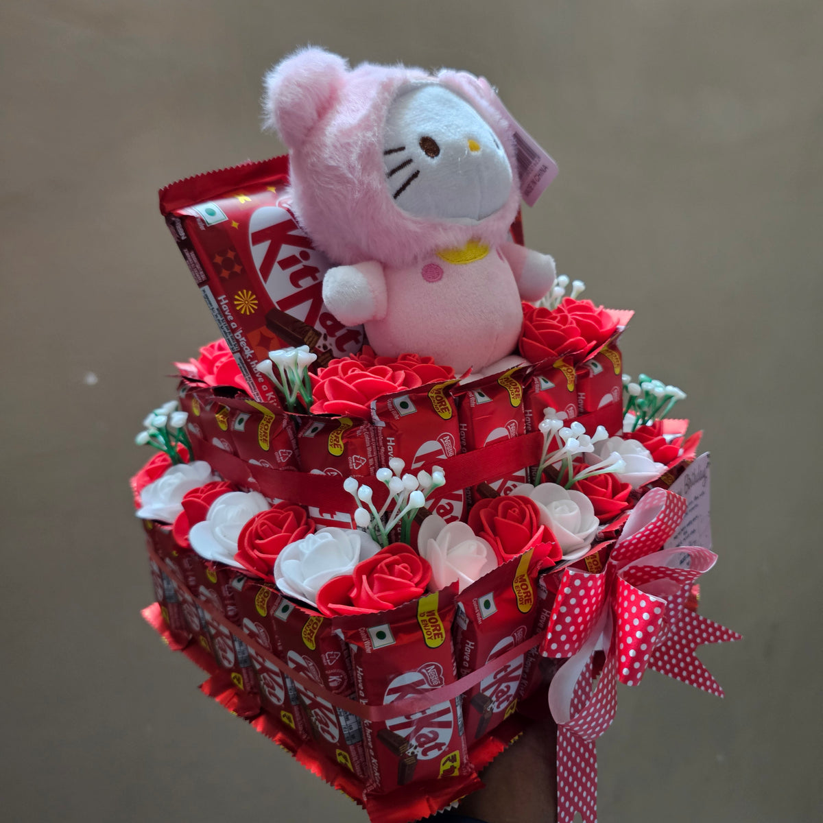 Cute Chocolate & Plush Gift Hamper | Birthday Gift Box