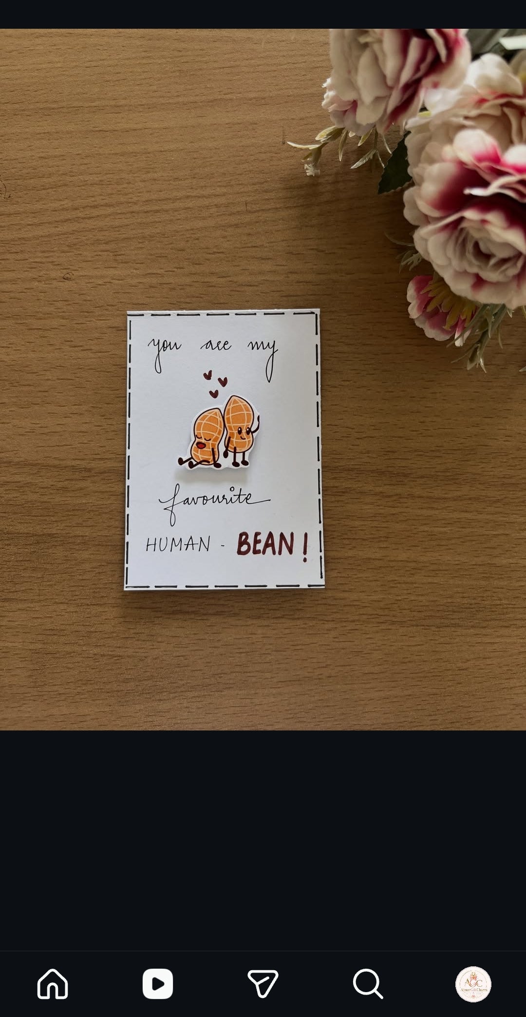 Mini Handmade Cards – Tiny Messages, Big Smiles! 💖 Minimum 6 pcs cards
